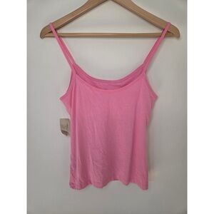 Classic Pink Spaghetti-Strap Camisole
